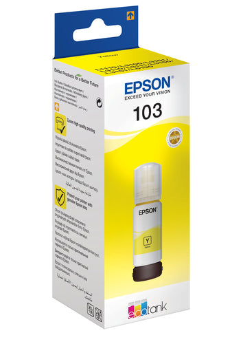 Epson 103 ink cartridge 1 pc(s) Original Yellow Epson 103 ink cartridge 1 pc(s) Original Yellow